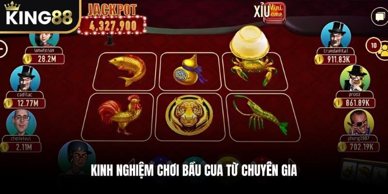 Kinh nghiệm chơi bầu cua từ chuyên gia