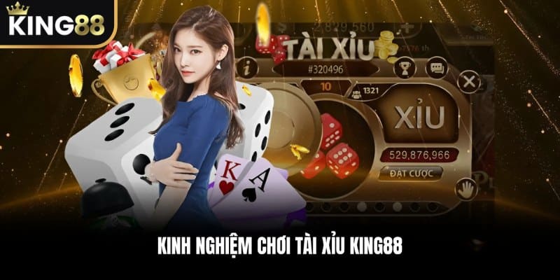 Kinh nghiệm chơi tài xỉu KING88 giúp bạn tăng tỷ lệ chiến thắng